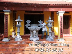 Lu Huong Da cho Bao Dien - Xây Lăng Mộ đá, Xây Mộ đá