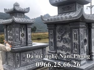 Chi tiet phai sau Mo da Tam Son 2 mai - Xây Lăng Mộ đá, Xây Mộ đá