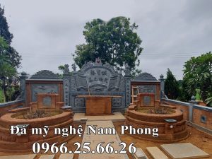 Mau Lang Mo da ong va Mo da xanh - Xây Lăng Mộ đá, Xây Mộ đá