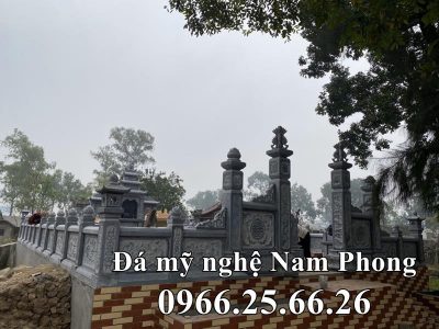 Lan can đá cho Lăng mộ tại Hà Nam