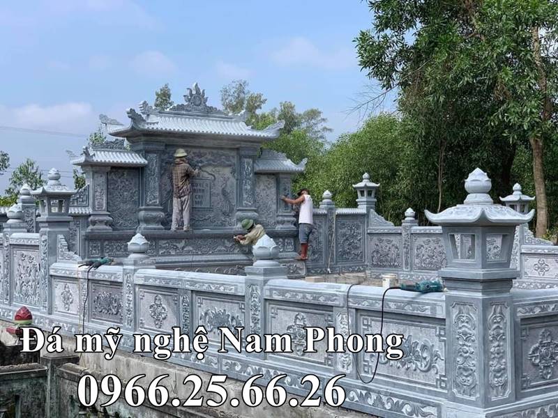 Lăng thờ đá - Lăng Mộ tổ đá đẹp tại Ninh Bình.