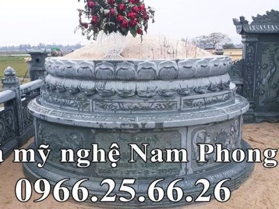 Mẫu Mộ đá tròn tự nhiên tại Ninh Bình