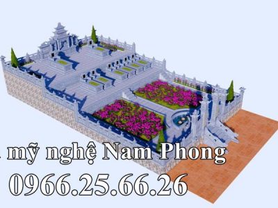 Thiết kế, xây dựng khu Lăng mộ đá nhiều tầng, cho nhiều thế hệ tại Ninh Bình