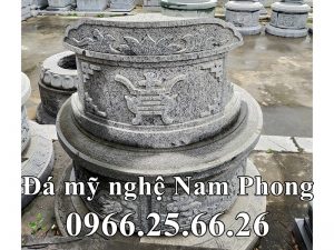 Hoa van chi tiet mat sau cua mo da co - Xây Lăng Mộ đá, Xây Mộ đá