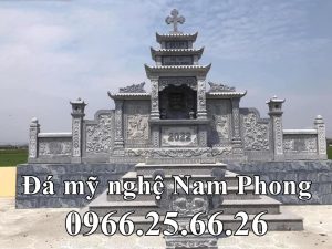 Lang tho Mo cong giao - Xây Lăng Mộ đá, Xây Mộ đá