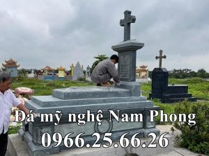 Mau Mo da cong giao dep tai Nam Dinh - Xây Lăng Mộ đá, Xây Mộ đá