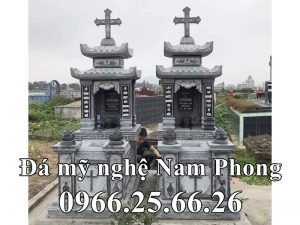 Mau Mo da cong giao hai mai da xanh - Xây Lăng Mộ đá, Xây Mộ đá