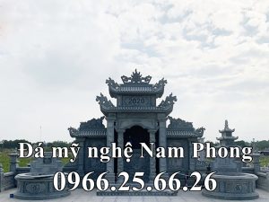 Nhà Mồ đá tròn tại Kiên Giang