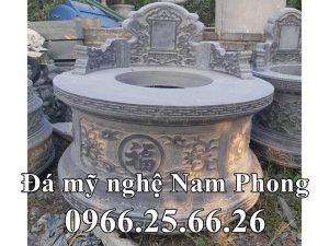 Mau Mo da tron dep tai Ninh Binh - Xây Lăng Mộ đá, Xây Mộ đá