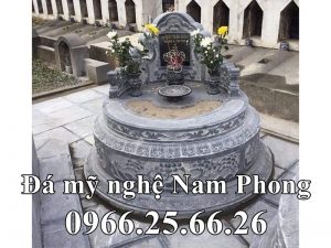 Mau Mo da tron gia re chat luong dep - Xây Lăng Mộ đá, Xây Mộ đá