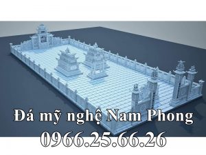 Mau Nha Mo co kinh tai Ben Tre - Xây Lăng Mộ đá, Xây Mộ đá