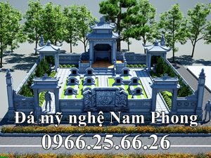 Mau Nha mo da cho gia dinh tai Long An - Xây Lăng Mộ đá, Xây Mộ đá