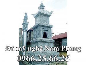 Mồ tháp đá đẹp tại Kiên Giang