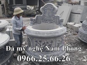 Mo tron hoa van dep lien nguyen khoi - Xây Lăng Mộ đá, Xây Mộ đá