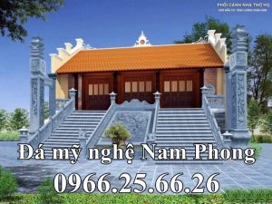 Thiet ke nha tho ho bang da xanh tu nhien dep - Xây Lăng Mộ đá, Xây Mộ đá