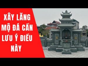 cong trinh lang mo da xanh reu 200m2 tai hai duong - Xây Lăng Mộ đá, Xây Mộ đá