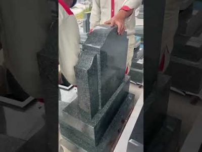 [Lăng mộ đá] Lắp Mộ Đá Granite Nguyên Khối Tại Xưởng