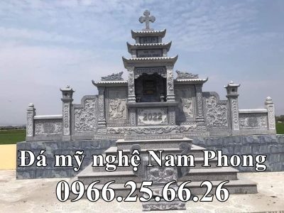 Mẫu Lăng thờ đá công giáo đẹp tại Ninh Bình