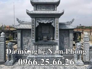 Mau Lang tho da xanh tai Ninh Binh - Xây Lăng Mộ đá, Xây Mộ đá