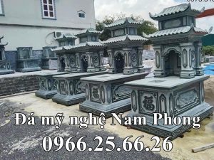 Mau Mo da hai mai da xanh den - Xây Lăng Mộ đá, Xây Mộ đá