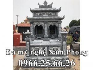 Mau Mo doi hai mai da xanh tu nhien tai Ha Tay - Xây Lăng Mộ đá, Xây Mộ đá