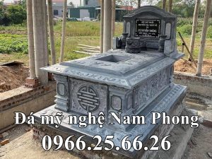 Mộ đá tam sơn không mái, mang phong cách tân cổ điển đẹp