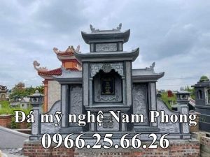 Xay dung lang tho bang da xanh reu dep - Xây Lăng Mộ đá, Xây Mộ đá