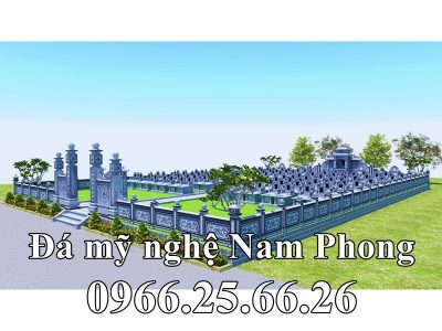 Thiết kế, xây dựng khu Lăng Mộ đá dòng họ tại Nghệ An năm 2023