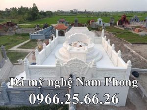 Mẫu Lăng Mộ tổ đá trắng tự nhiên, nguyên khối