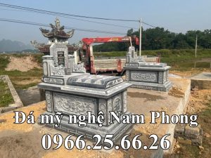 Mau Mo da don gian tai Ha Noi - Xây Lăng Mộ đá, Xây Mộ đá