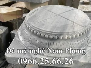 Tang cot bang da dep ke cot go Nha tho ho - Xây Lăng Mộ đá, Xây Mộ đá