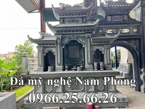 Che tac Lang tho da tam quan tai Xuong da Ninh Binh - Xây Lăng Mộ đá, Xây Mộ đá