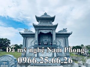 Lang da xanh tu nhien Thanh Hoa - Xây Lăng Mộ đá, Xây Mộ đá