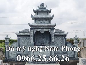 Lang tho Hac Rua tai khu Lang Mo da cho Bo Me - Xây Lăng Mộ đá, Xây Mộ đá