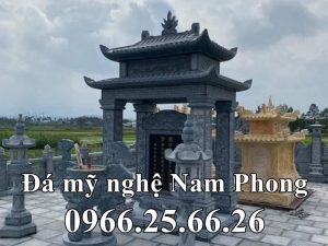 Lang tho hai mai dep am tho da - Xây Lăng Mộ đá, Xây Mộ đá