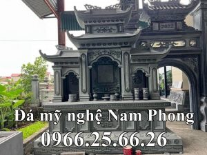 Mau Lang da tai Xuong Da My nghe Nam Phong Ninh Binh - Xây Lăng Mộ đá, Xây Mộ đá