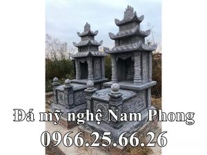 Mo da ba mai gia re tai Ninh Binh - Xây Lăng Mộ đá, Xây Mộ đá