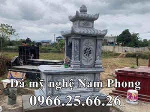 Mo hai mai da xanh den Ninh Binh - Xây Lăng Mộ đá, Xây Mộ đá