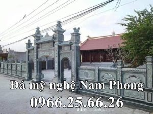 Cong da Nha tho ho thiet ke theo Cong tam quan bang da tu nhien - Xây Lăng Mộ đá, Xây Mộ đá