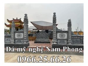 Mau Cong da Lang Mo tu tru dep - Xây Lăng Mộ đá, Xây Mộ đá