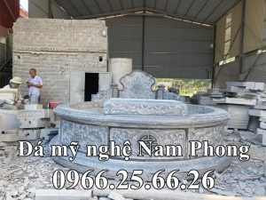 Che tac Mo da tron tai Ninh Binh - Xây Lăng Mộ đá, Xây Mộ đá