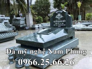 Mo da Xanh Reu Granite dep - Xây Lăng Mộ đá, Xây Mộ đá