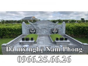 Lang Mo da Granite cho Bo Me 2023 - Xây Lăng Mộ đá, Xây Mộ đá