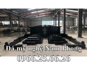 Lang Mo da Granite tai Nha may Nam Phong - Xây Lăng Mộ đá, Xây Mộ đá