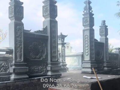 Cong da tu tru vao lang mo - Xây Lăng Mộ đá, Xây Mộ đá