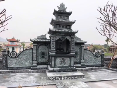 Mau Lang tho da canh 3 mai - Xây Lăng Mộ đá, Xây Mộ đá
