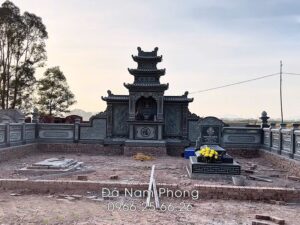 Khuon vien lang tho va mo da - Xây Lăng Mộ đá, Xây Mộ đá