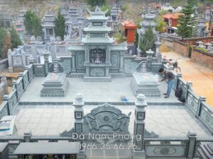 Toan canh thiet ke khu Lang mo da - Xây Lăng Mộ đá, Xây Mộ đá