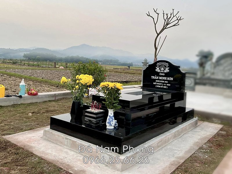 Mau Mo da den An Do sang trong cao cap - Xây Lăng Mộ đá, Xây Mộ đá