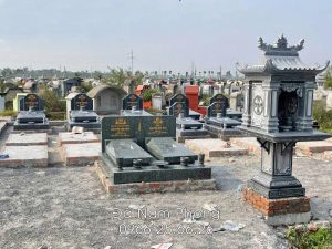 Bao gia Cay huong da 1 mai dep bang da xanh reu - Xây Lăng Mộ đá, Xây Mộ đá